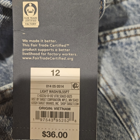 Wide leg jeans (stonewash blue) - Picture 10 of 11